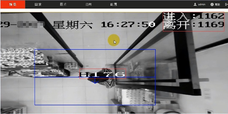 客流統(tǒng)計攝像機 客流統(tǒng)計攝像機